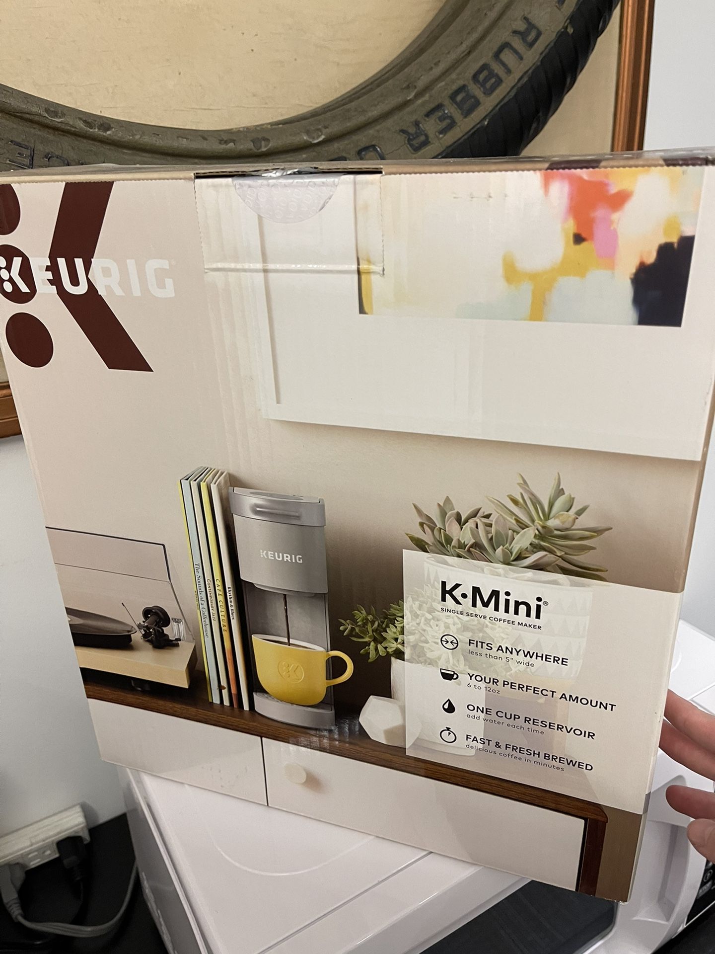 MAKE KEURIG K-MINI COFFEE TEA MAKER OFFICE HOME USE WITH BOX