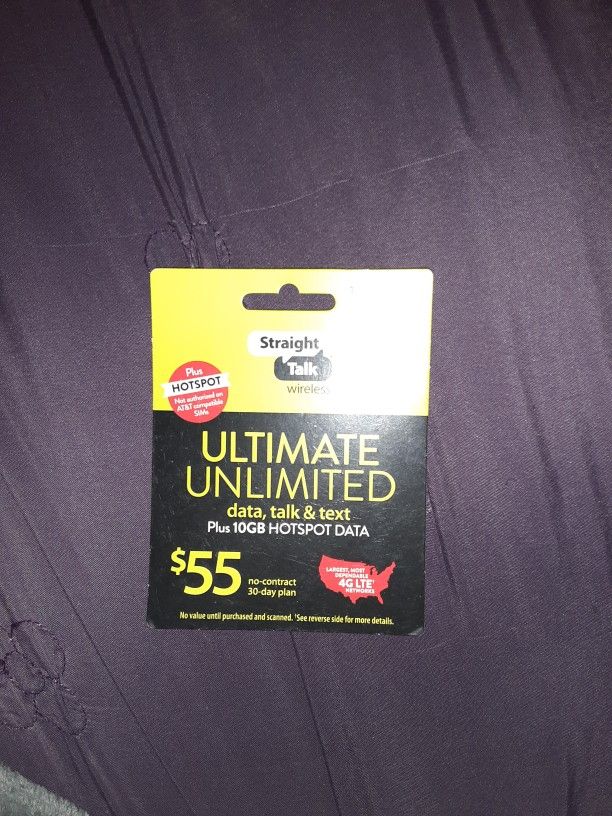 STRAIGHT TALK LOADING CARDS