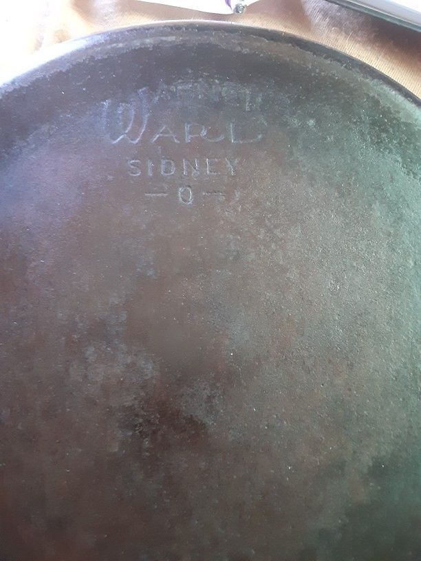 Wagner Ware Sidney -O- No 10 Cast Iron Skillet 1060A Frying Pan