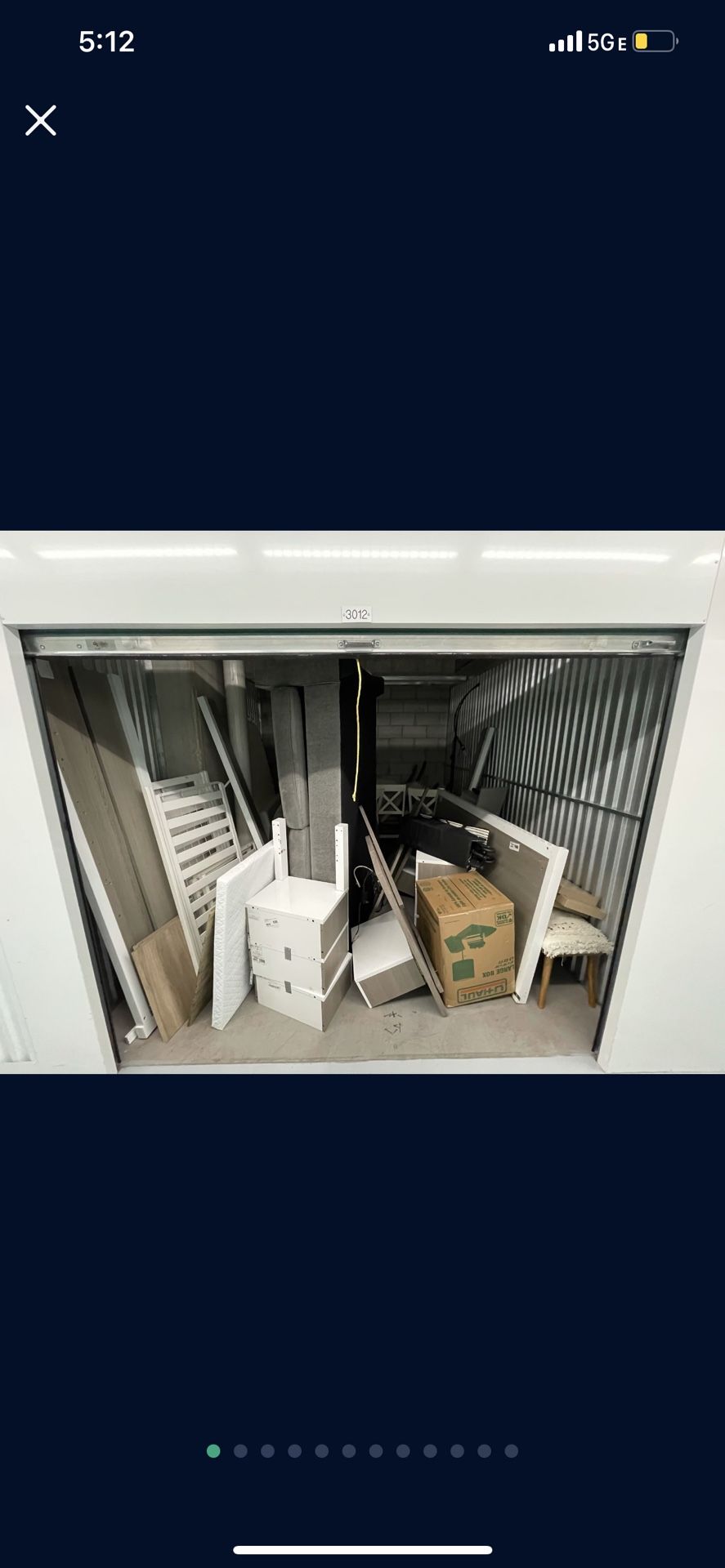 STORAGE SALE