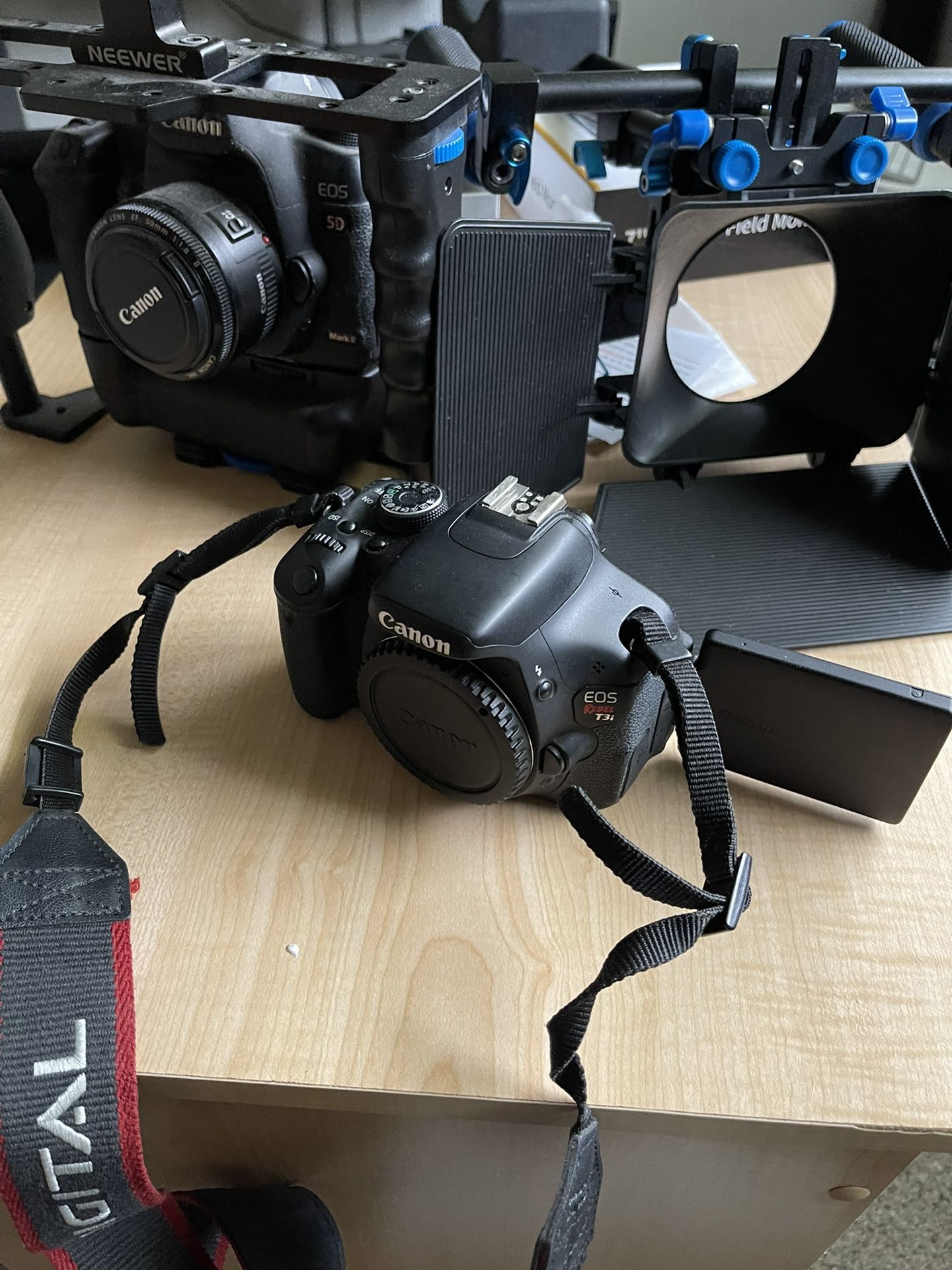 Canon 5D & T3i Rebel Cameras + Accessories