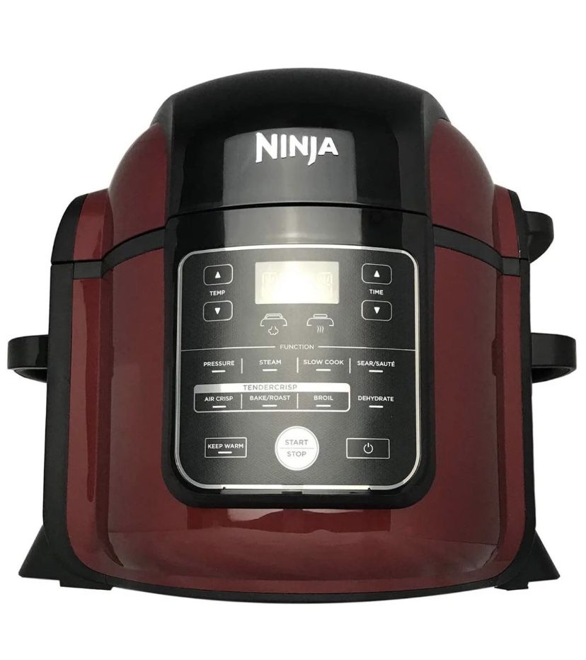 Ninja Foodi Pressure Cooker 9 in 1 TenderCrisp Technology 8- Quart Pot Capacity Air Crisp Sear Sauté Bake Broil Steam Slow Cook Dehydrate All in One