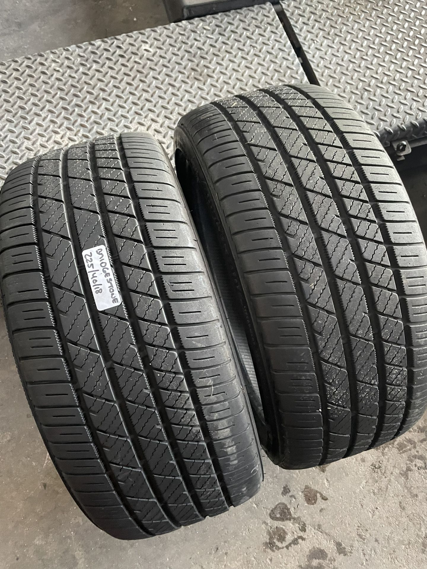 2 … 22540R18 Bridgestone Potenza Run flat Tires For $120 for The Pair Picked Up Or $150 Installed And Balanced . Texas Extreme Tire Co 1305 Presto