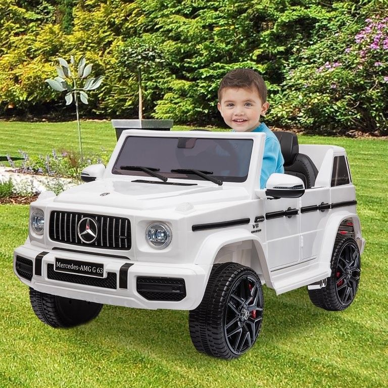 Tobbi
TOBBI Licensed Mercedes-Benz AMG G63 Kids Ride on Car 12V Electric Motorized Vehicles with Remote Control, Battery Powered, LED Lights, Wheels