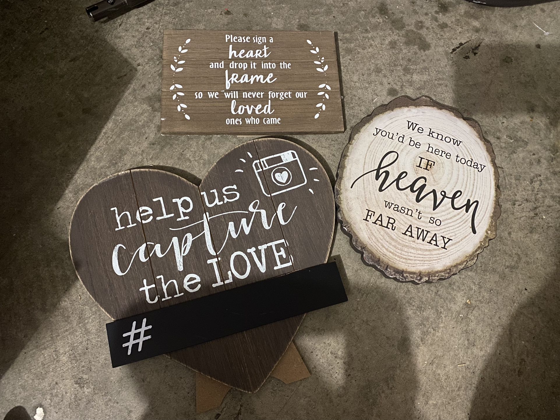 Wedding Signs