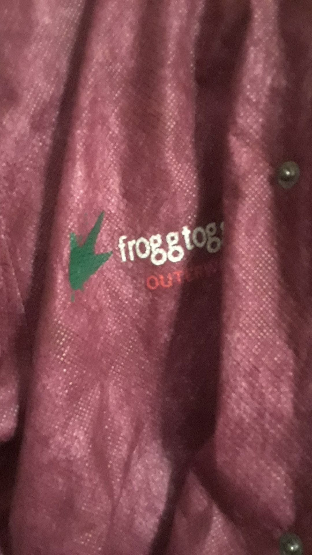 NWOT FroggToggs ladies rain suit sz small