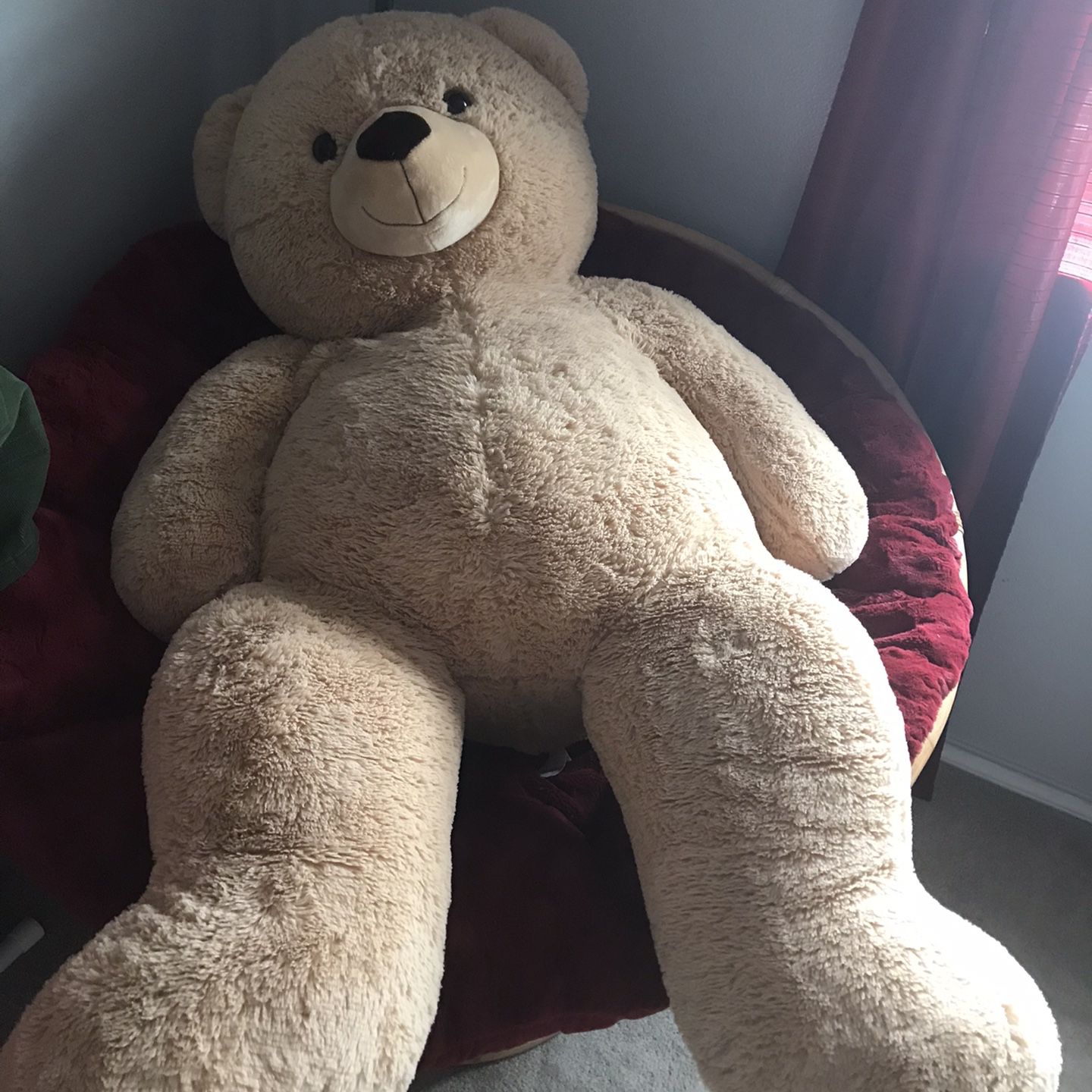 Giant life size teddy bear