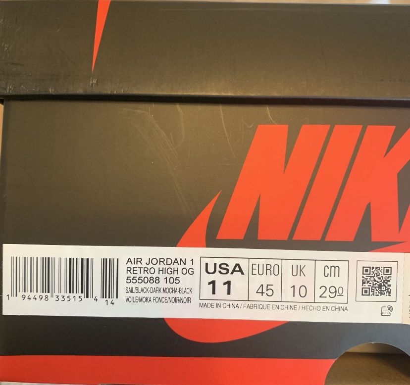 Jordan 1 Mocha