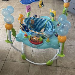 Disney Finding Nemo Baby Bouncer Activity Centee 3-12 Months. Like New Barely Used Thumbnail