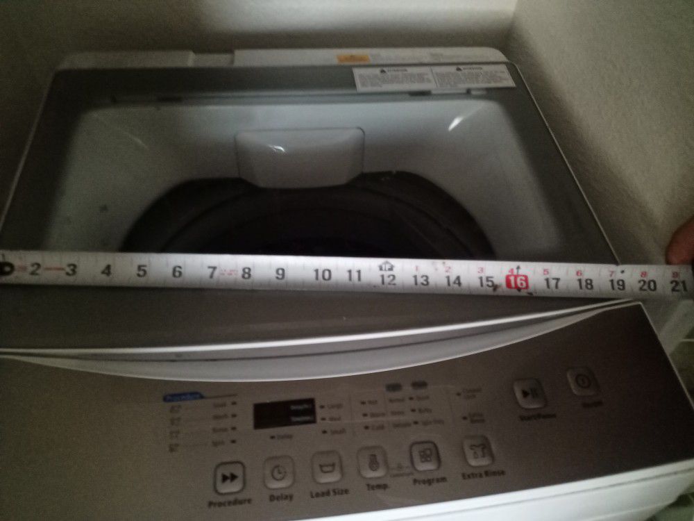 RCA Portable Washing Machine (Large Capacity)(Almost New)
