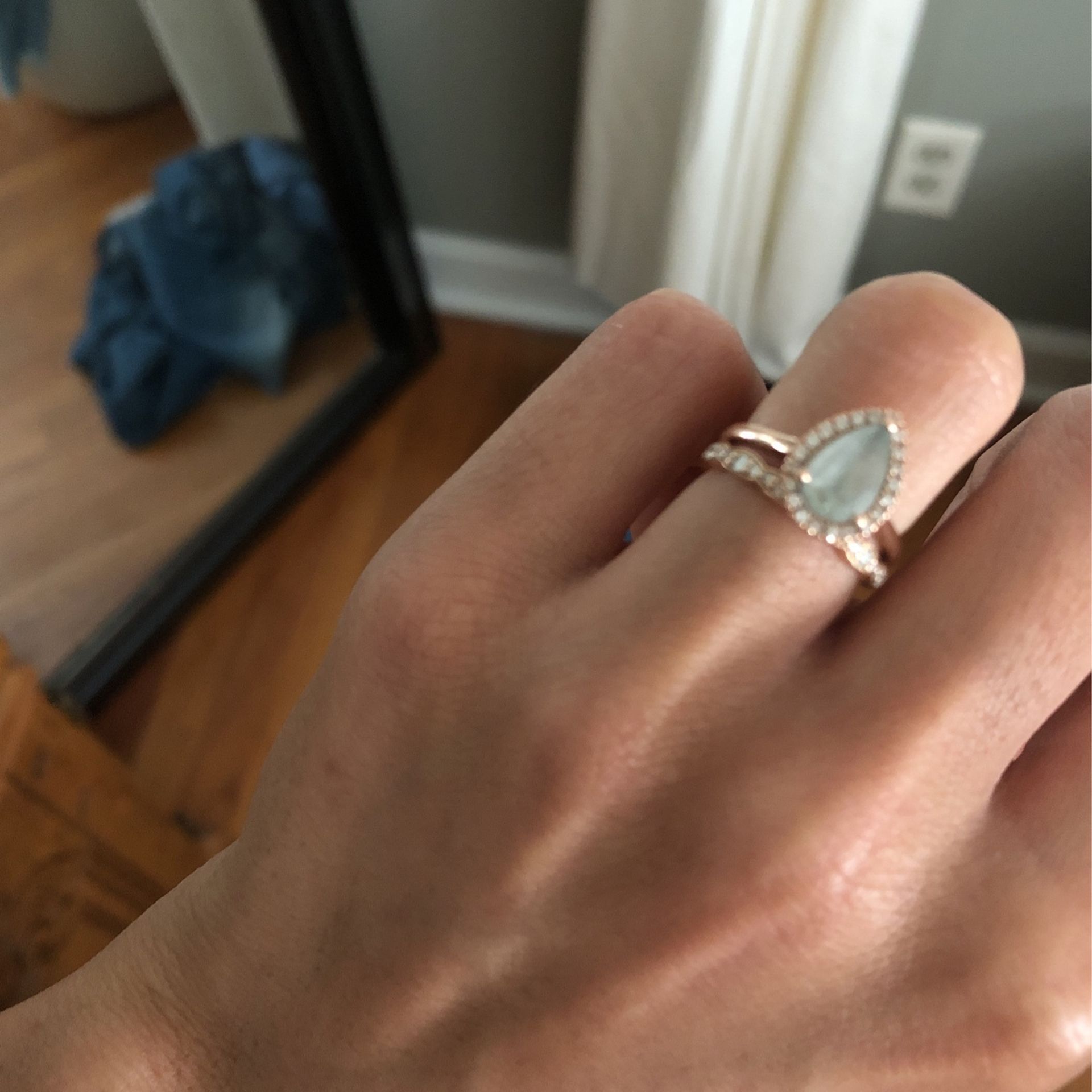 Engagement And Wedding Band