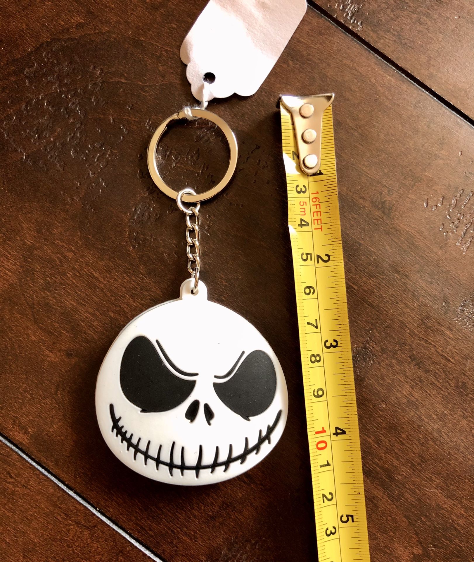 Nightmare Before Christmas Jack Skellington (rubber) keychain