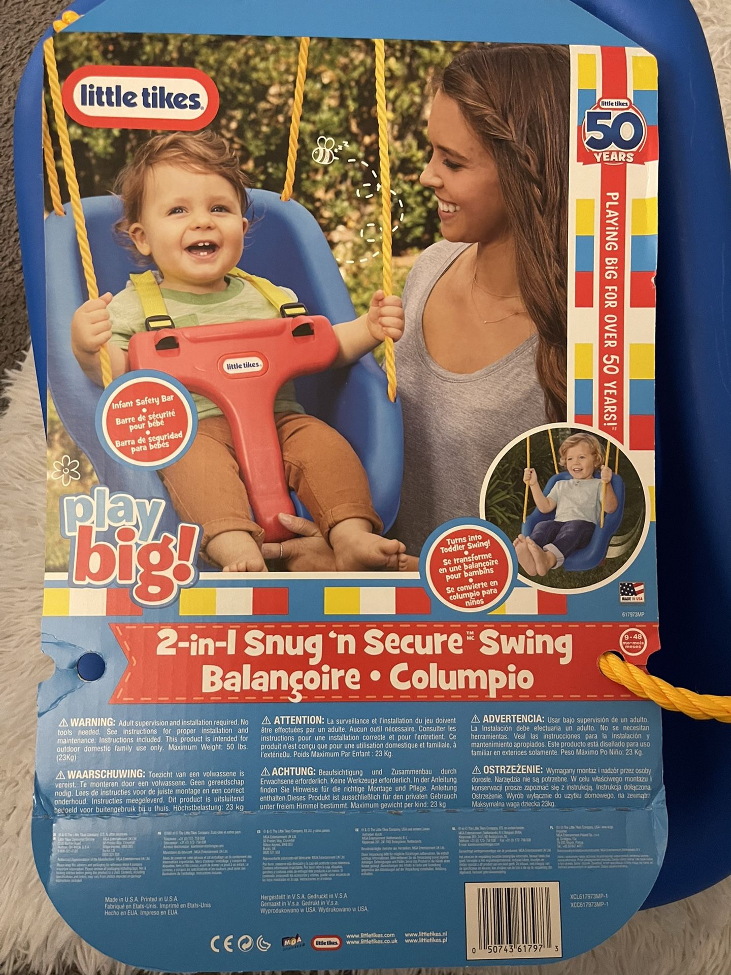Little Tikes 2 In 1 Snug And Secure Swing