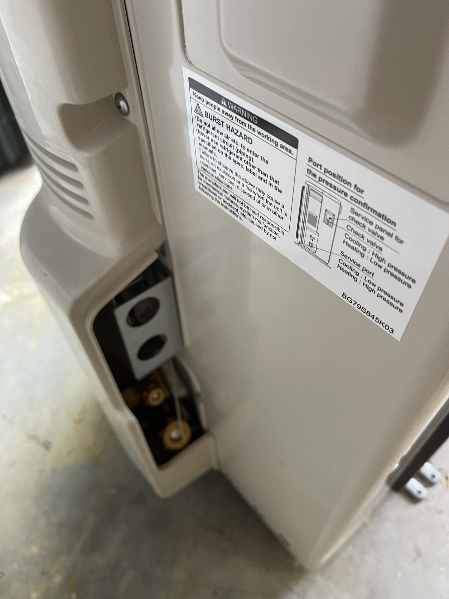 Brand New Mitsubisi Ductless Split Condenser 1 1/2 Ton Straight AC