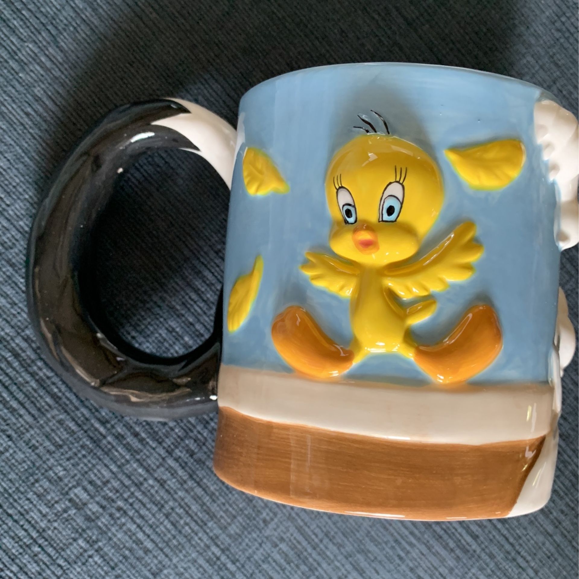 $15!! 1995 Sylvester & Tweety Mug WB