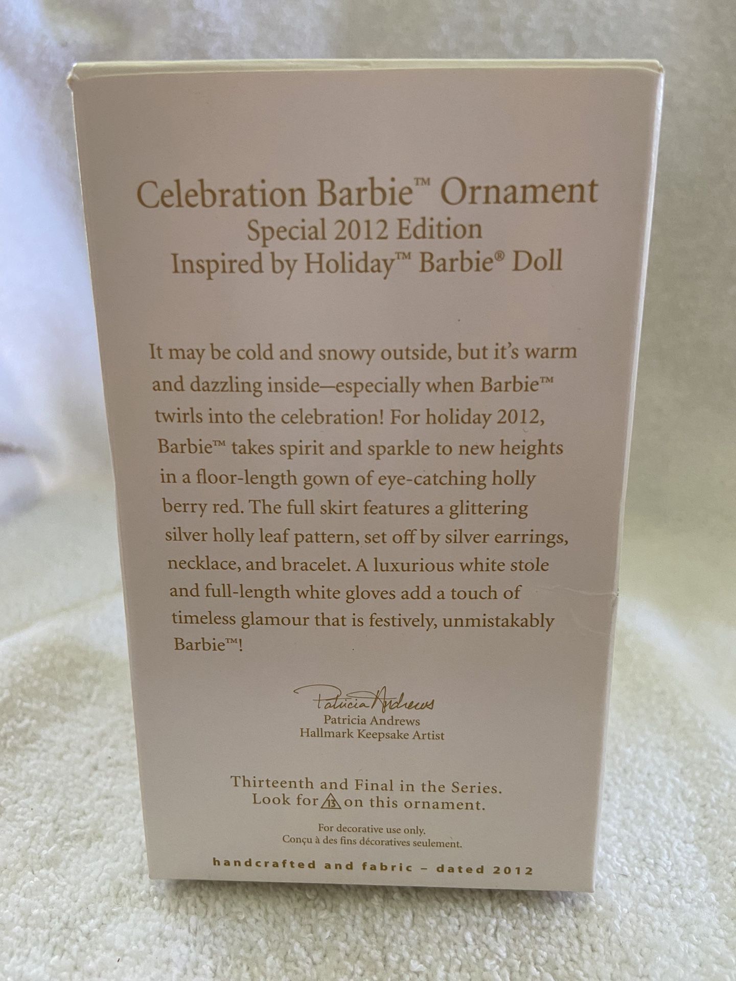 Hallmark Holiday Barbi Ornaments 