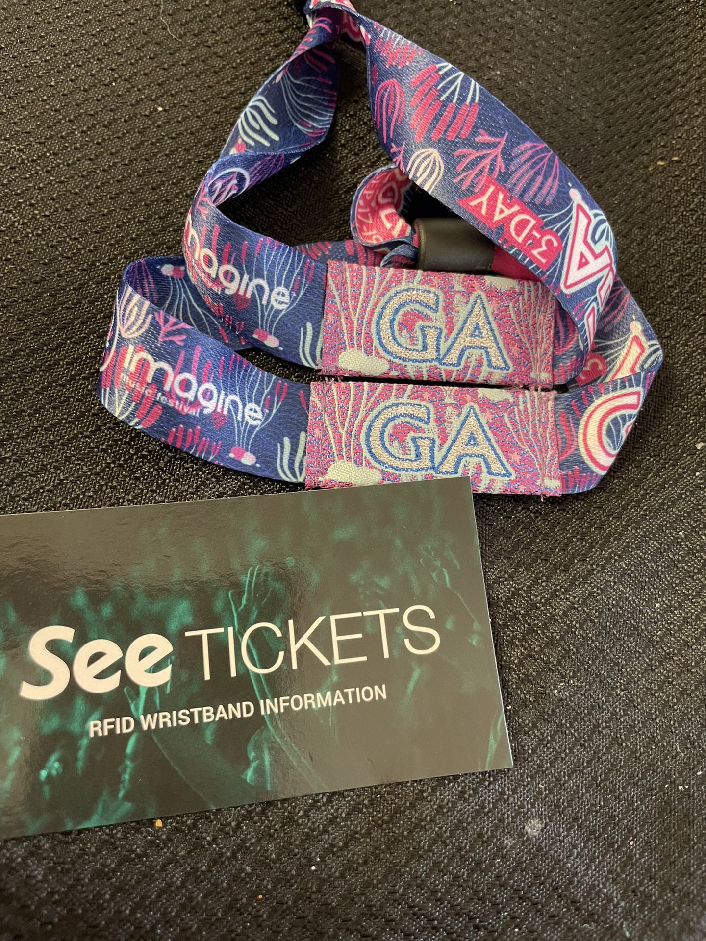  2 Imagine Festival 3 DAY GA  (Can Sell Separate)