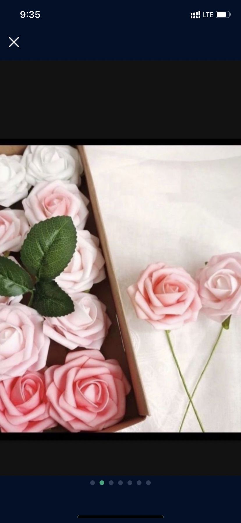25stems Faux Roses (1 Box)
