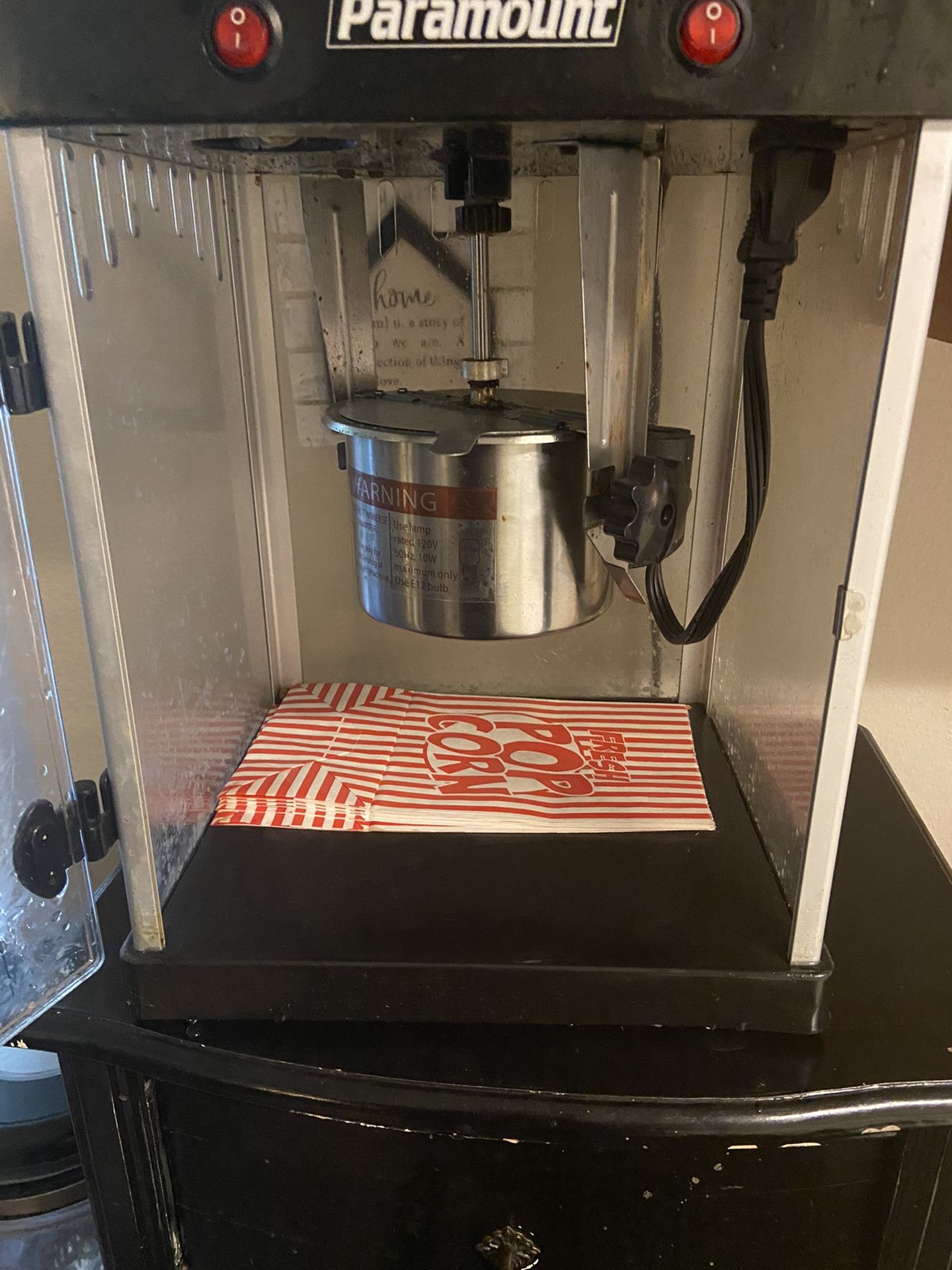 Used Popcorn Machine