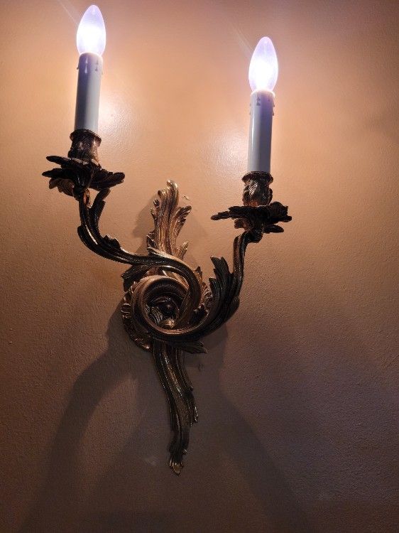 Vintage Candelabra Style Sconces