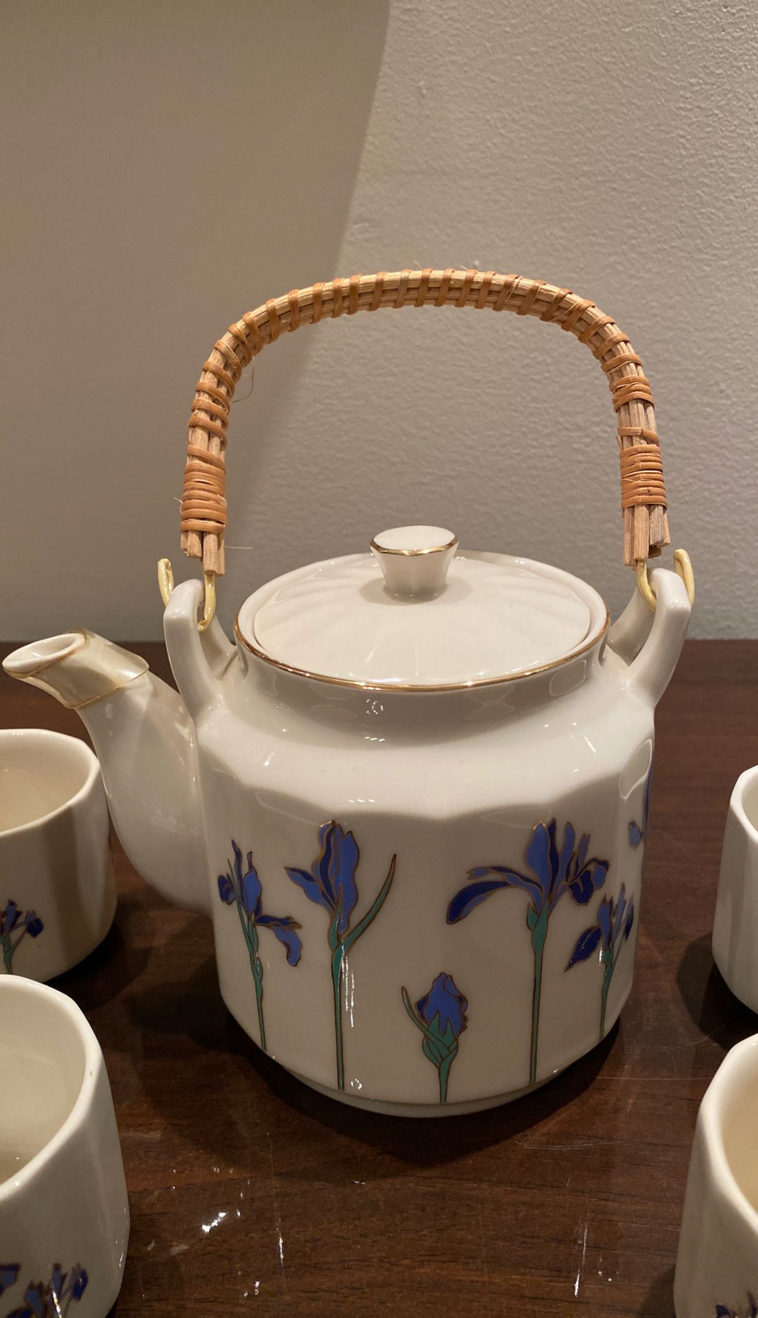 Otagiri japan teacup and pot set