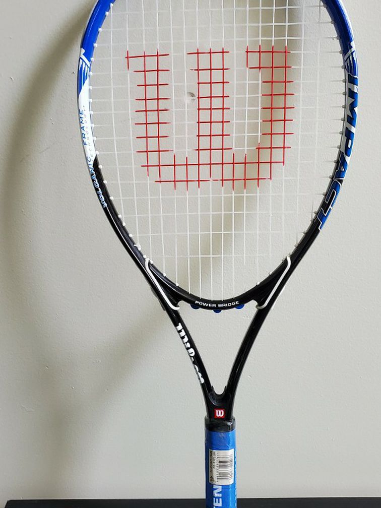 New Wilson tennis racket 