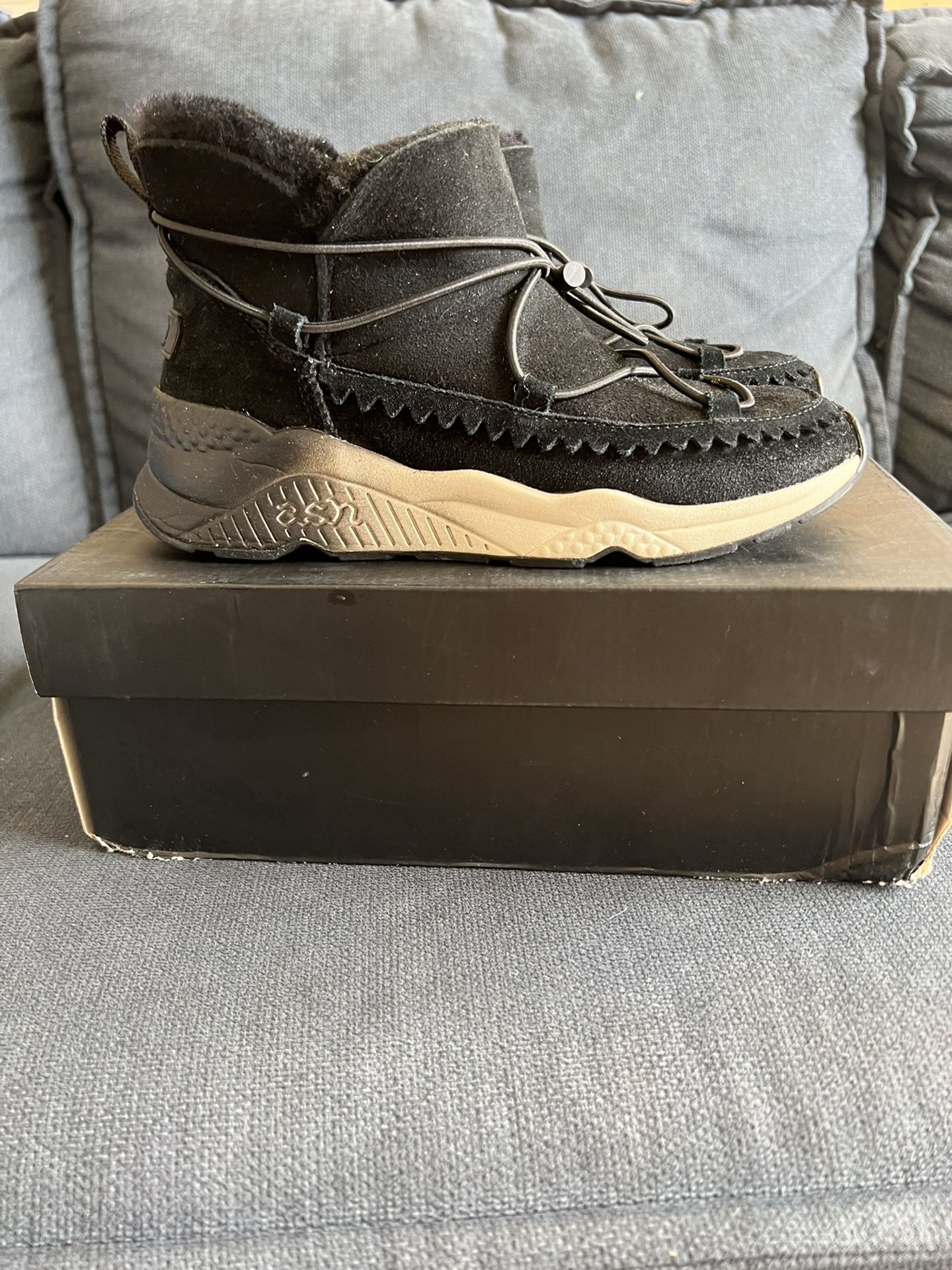 Ash Mitsouko Snow Boot Women US 6 Black