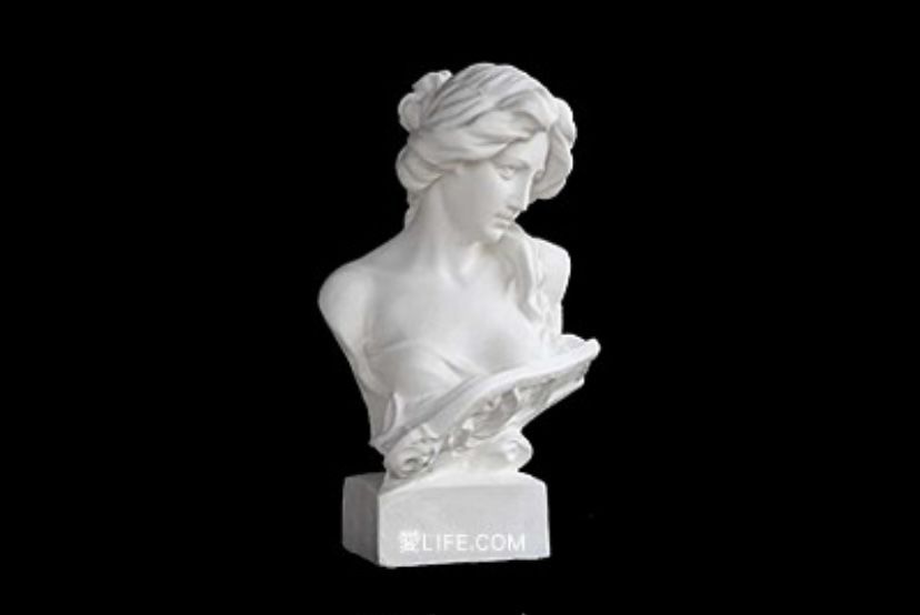 Nordic Style Drawing Practice Crafts Sculpture Plaster Bust