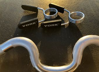 York Barbell 4′ International Olympic Super Curl Bar - CHROME - Prompt Shipping Thumbnail