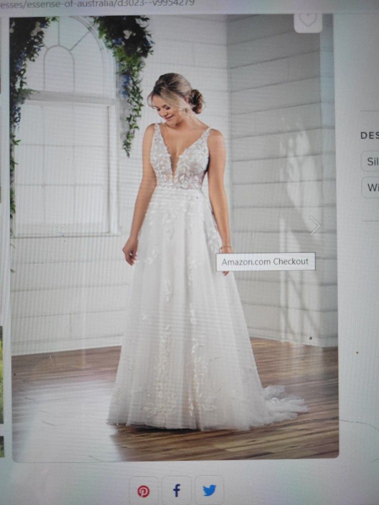 Essence Of Australia D3023 Wedding Dress