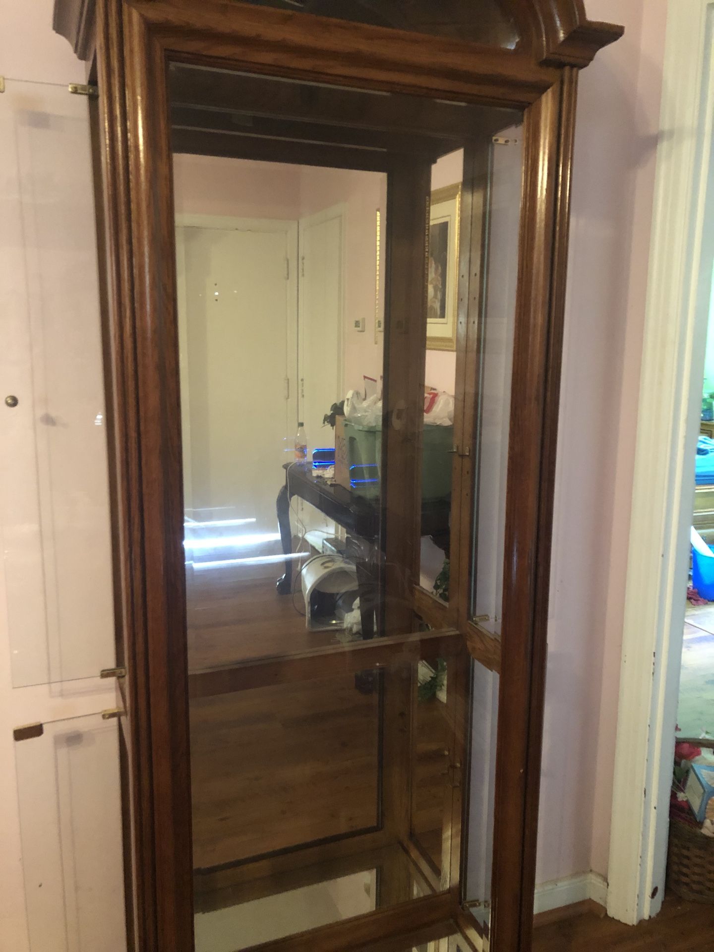 Solid Wood Curio