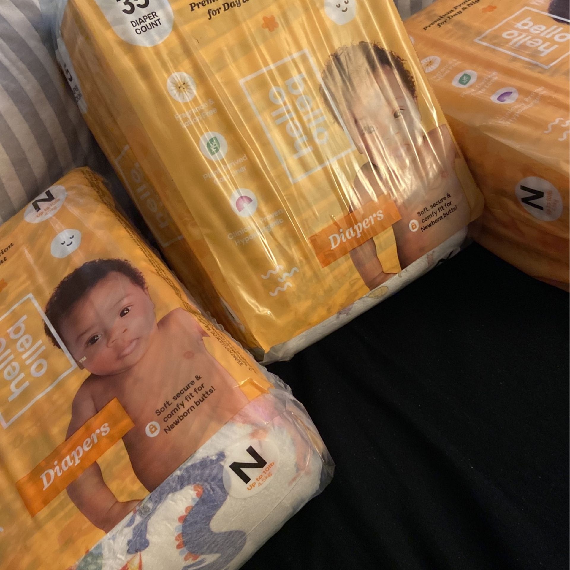 3 Packs Newborn Hello Bello!