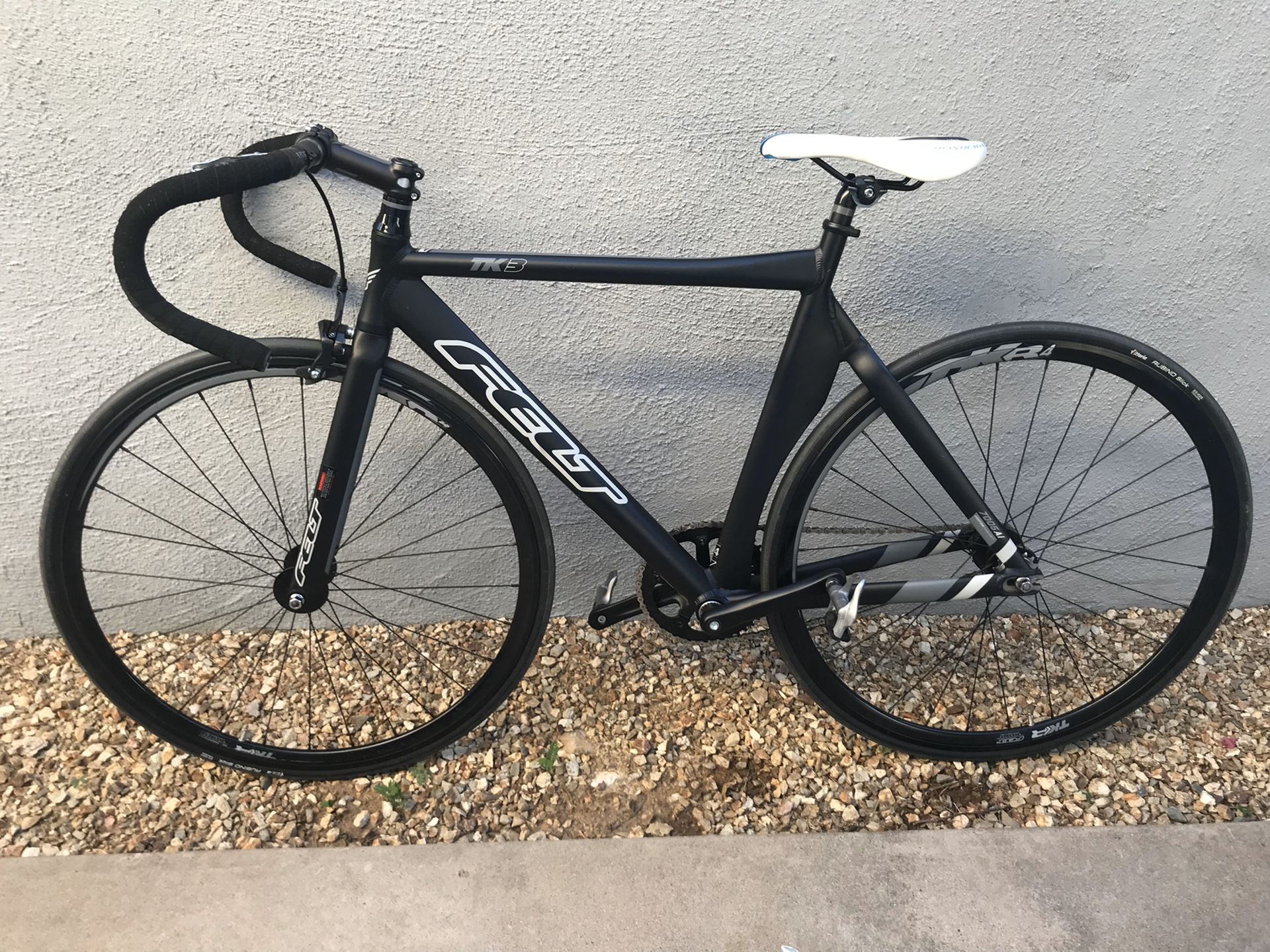 Felt, TK3, track bike, 54cm, black for Sale in Phoenix, AZ - OfferUp