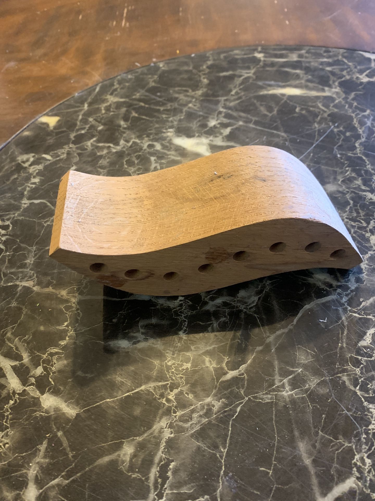 Hand Crafted Solid Wood Brush / Pincle Holder