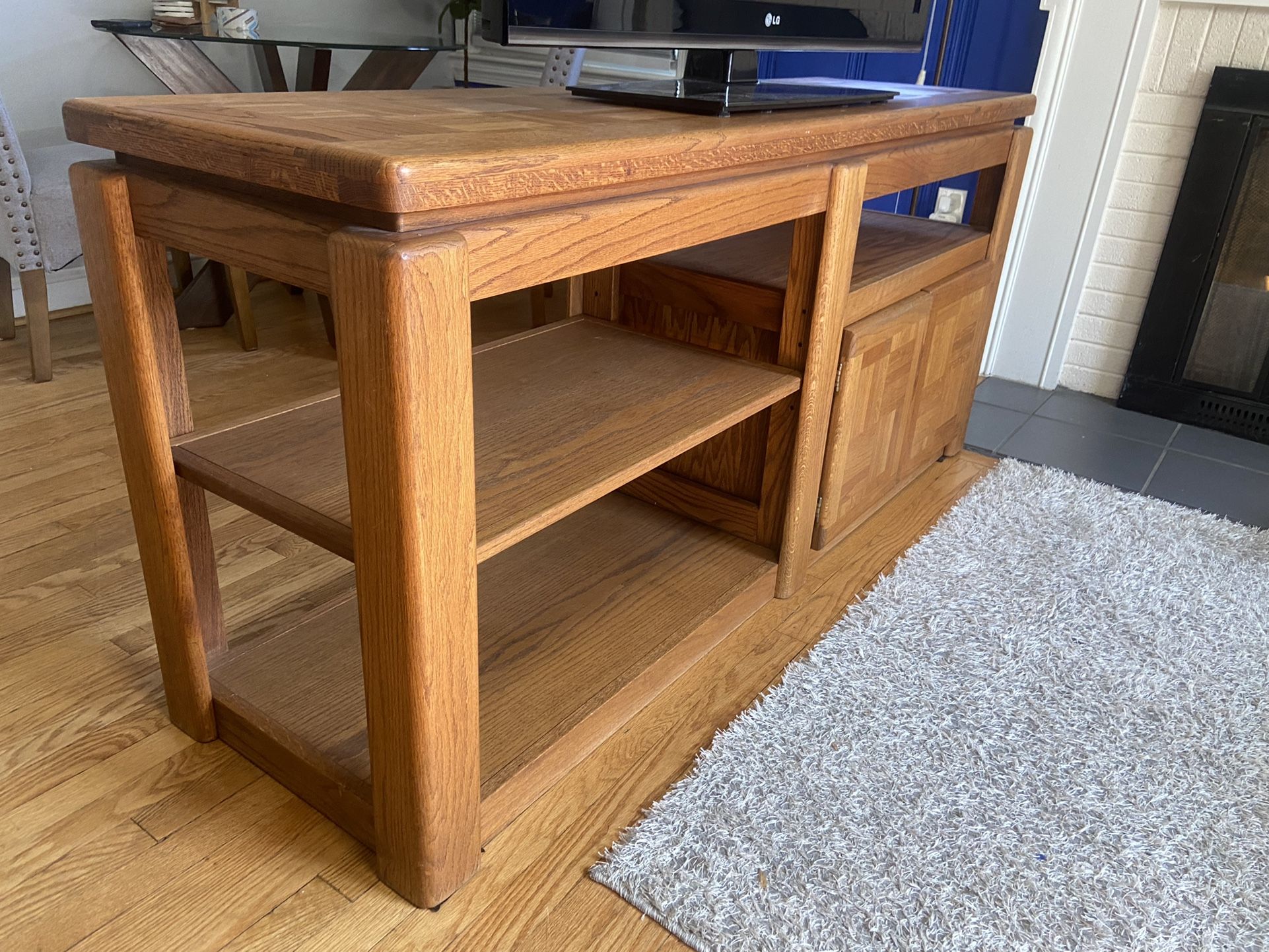 Solid Wood TV Stand