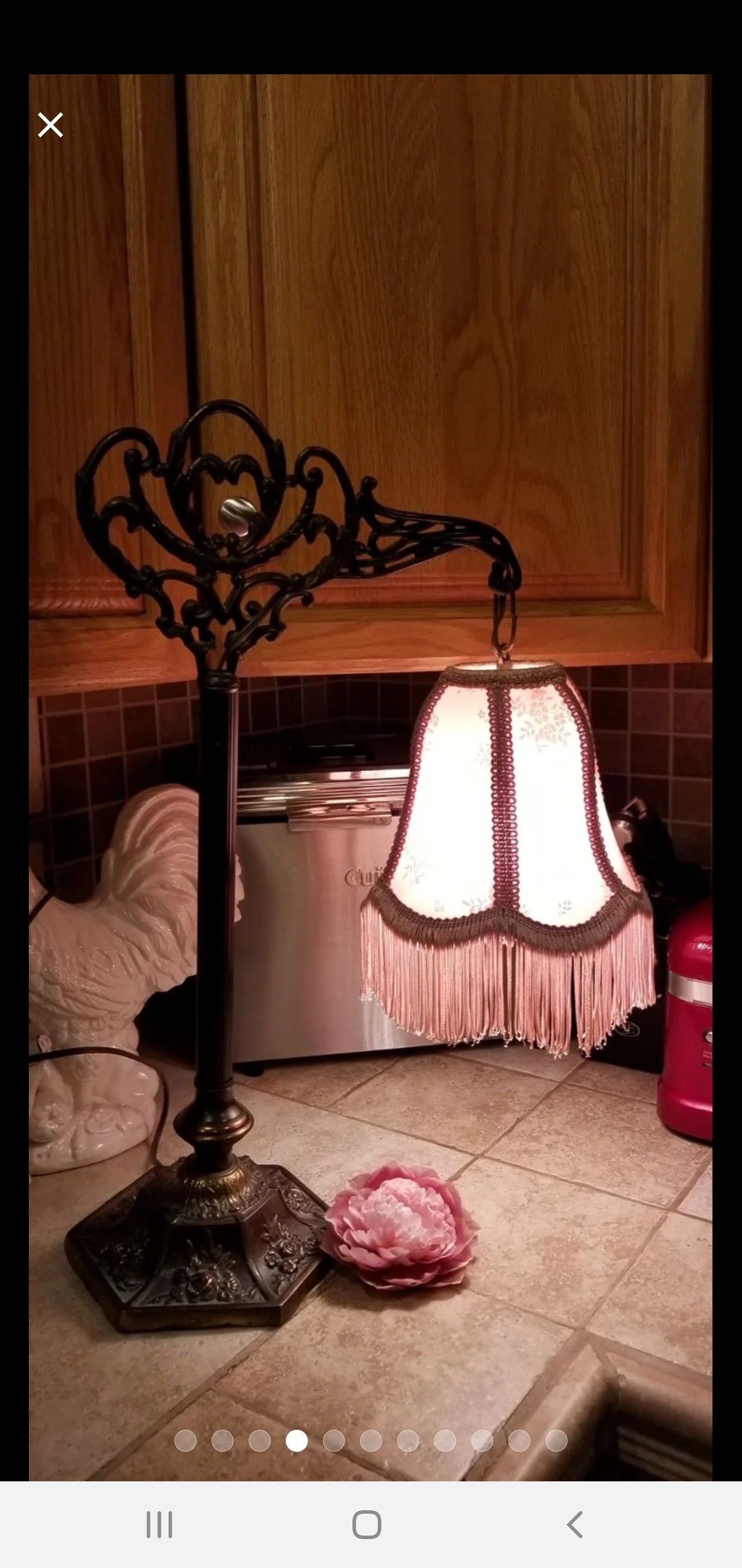 Vintage Victorian Lamp
