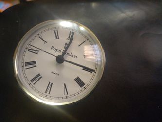 Royal Doulton Germany Made Classic Crystal Clock Thumbnail