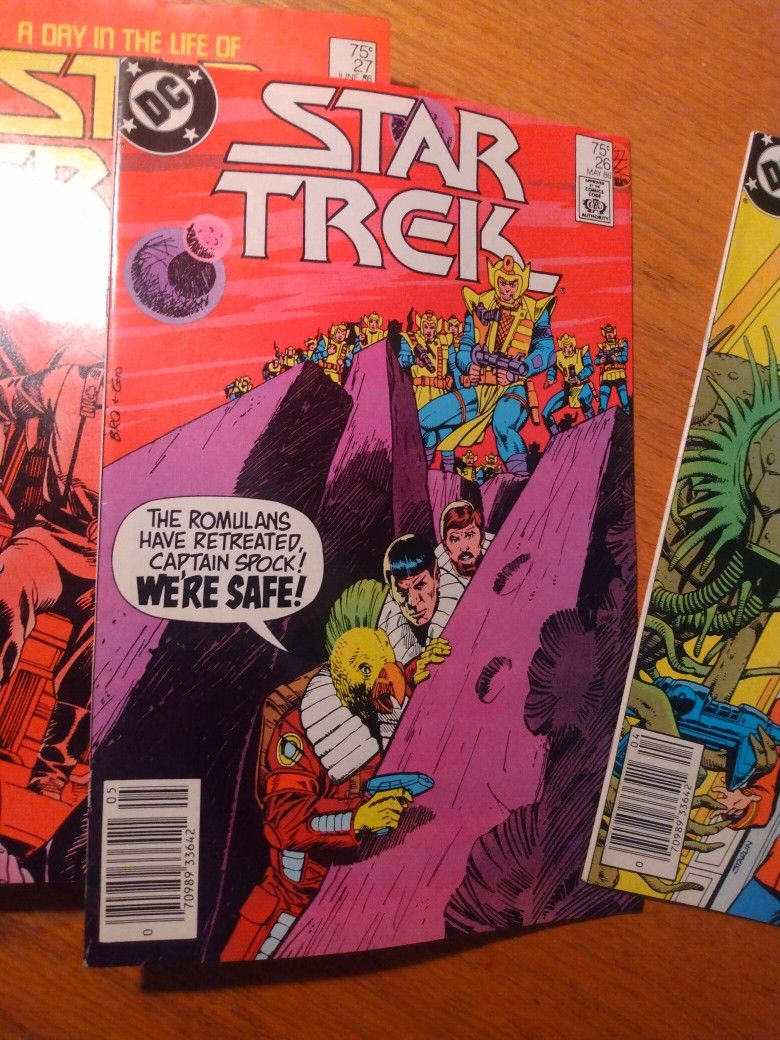 17 Star Trek Comics Lot