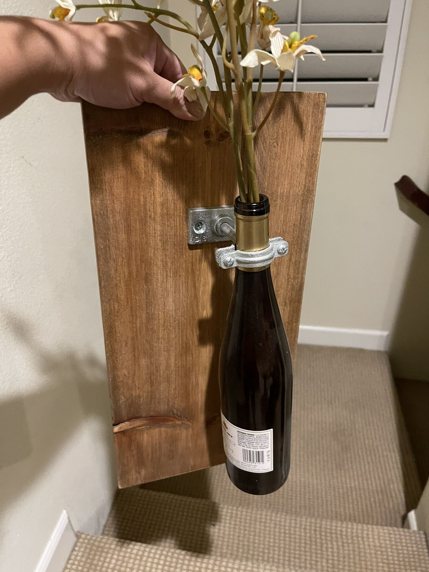 Rustic Vase Wall Decor