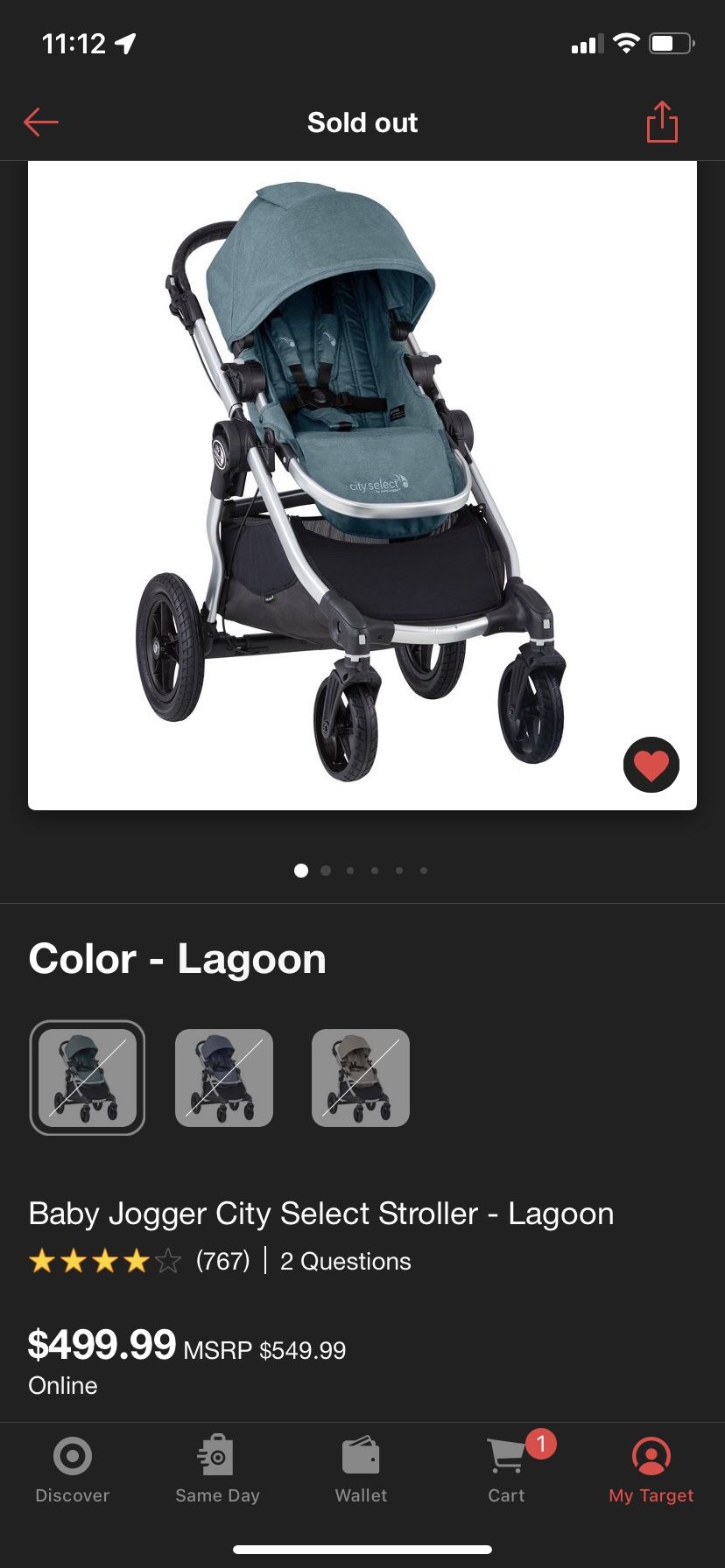Baby Jogger City Select Stroller