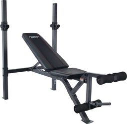 Fitness Gear Adjustable Weight Bench (2-in-1 With Racks) Thumbnail