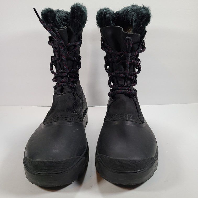 Sorel Men's Black Winter Snow Boots Size 12