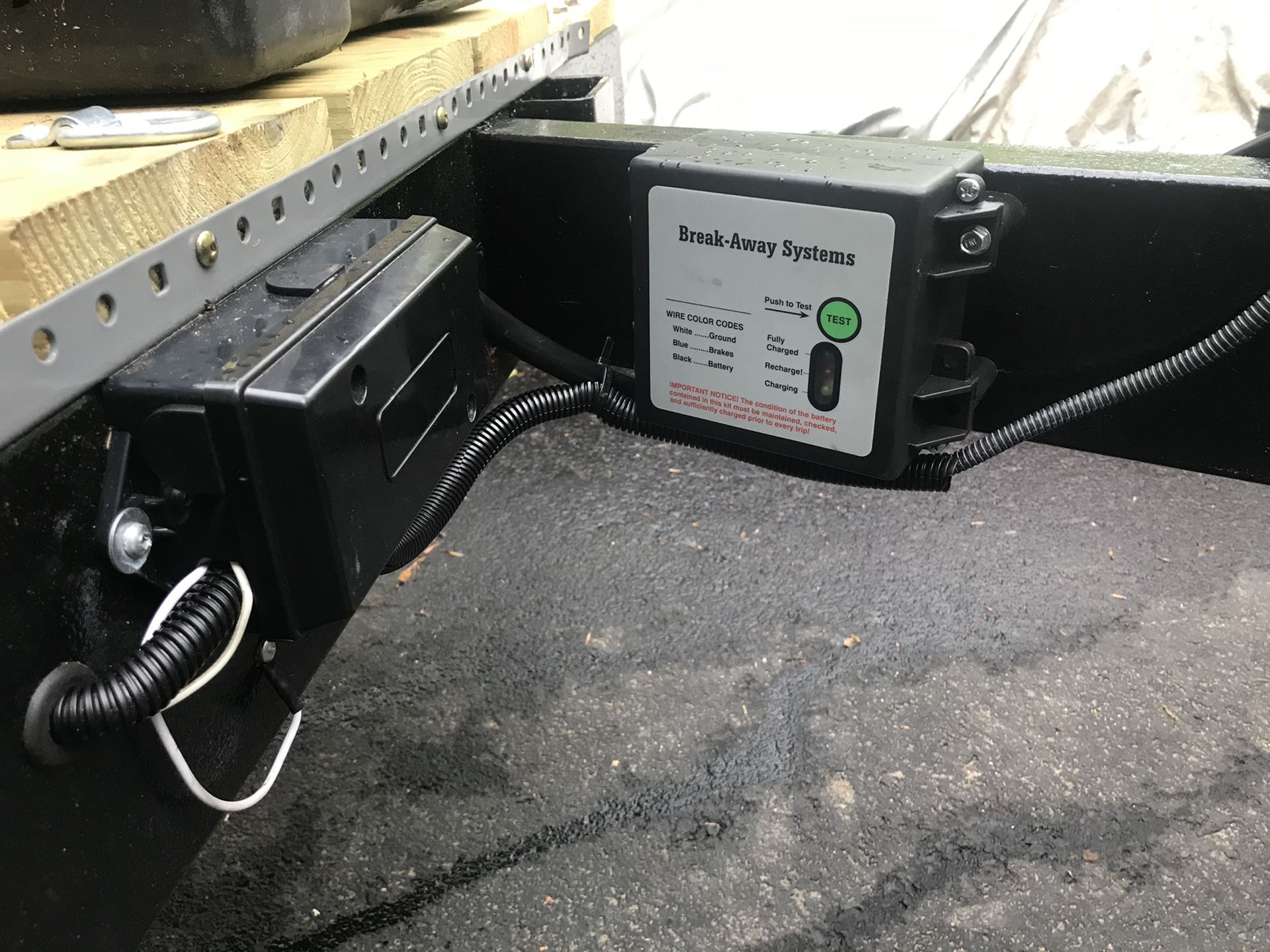6x12 Flatbed Stake Trailer 3500lbs