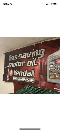 Kendall Motor Oil Sign Thumbnail