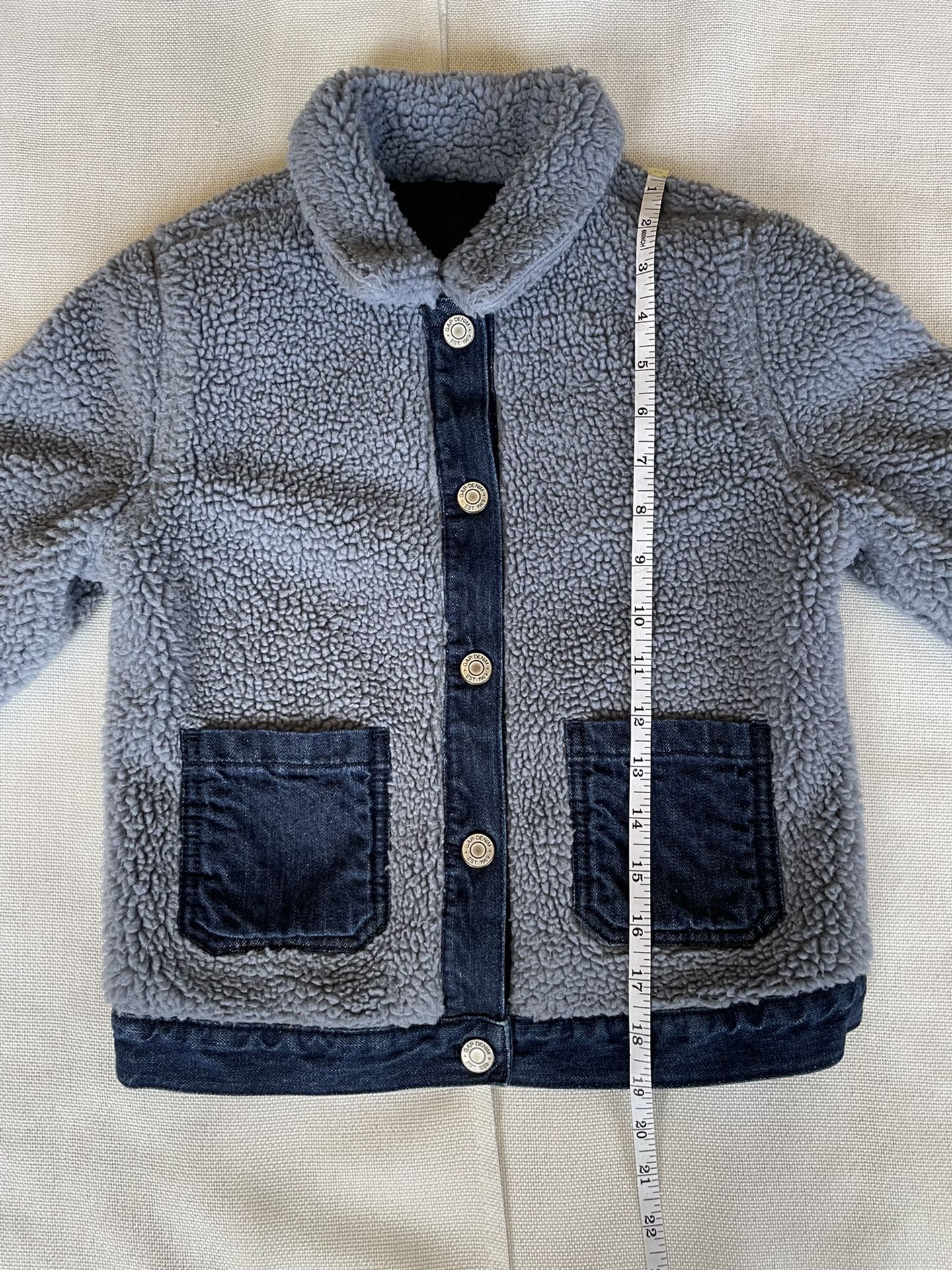 Gap Kids Reversible Sherpa Denim Jacket