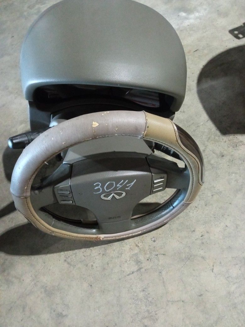 Steering Wheel For 2006 Infiniti G35 Stock 93041