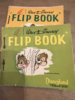 Disney Flip Books  Mickey, Donald, Pluto, Chip And Dale Thumbnail
