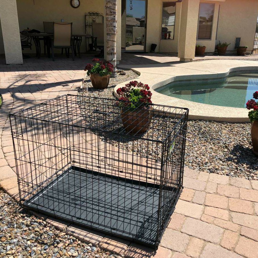 Dog Cage House  Xx LARGE ( Up To 100 Lbs Dog ) BRAND NEW NEVER USED Clean Foldable, Heavy Duty Metal  In Phoenix