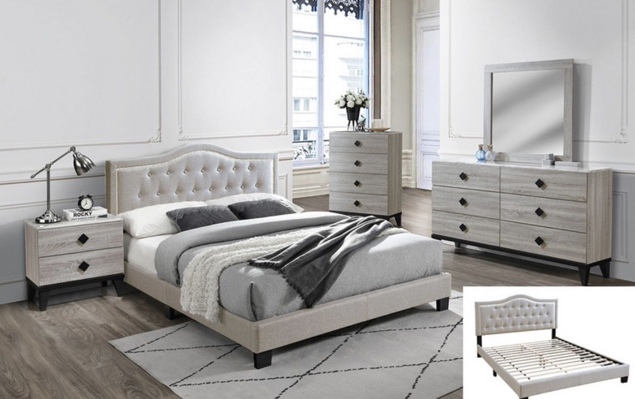 Queen Bed With Mattress /// Financing Available 