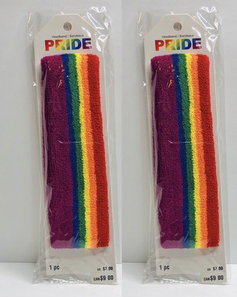 Gay Pride Headband (NEW- 2 For $10)🏳️🌈
